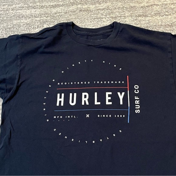 MENS SHORT SLEEVE HURLEY GRAPHIC TEE - Picture 2 of 4